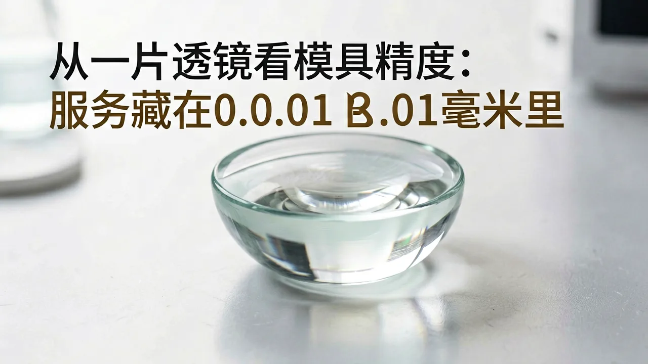 从一片透镜看模具精度:服务藏在0.01毫米里